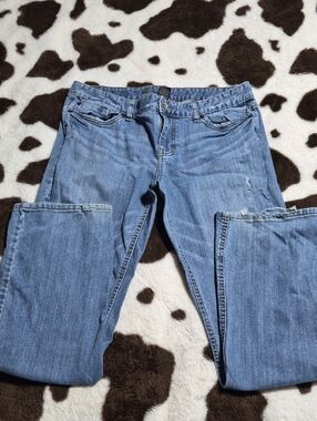 Maurices Light Blue Straight Leg Women's Jeans